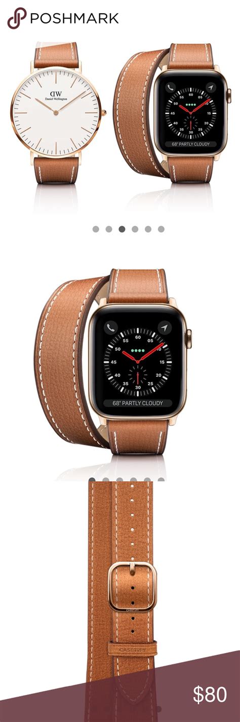 casetify leather apple watch band